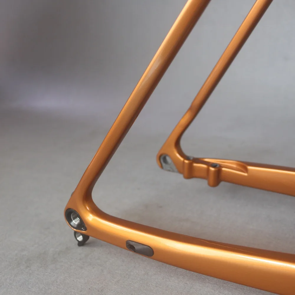 Плоский дисковый тормоз Жесткий хвост краска на заказ углеродное волокно T800 MTB