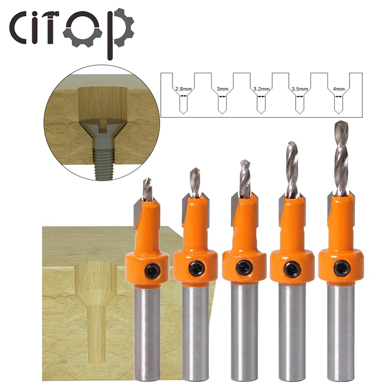 Коническое сверло с круглой головкой из сплава 8 мм|Фреза| |