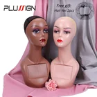 Манекен в натуральную величину пластиковый манекен голова реалистичный парик дисплей для париков солнцезащитные очки ожерелье серьги Plussign