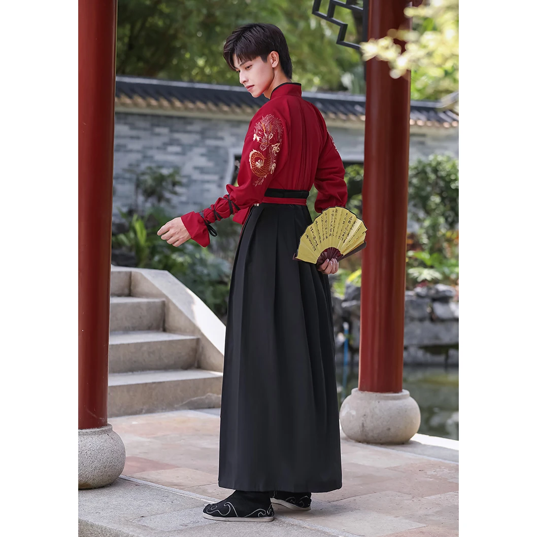 Женский кардиган-кимоно с вышивкой дракона | Тематическая одежда и униформа