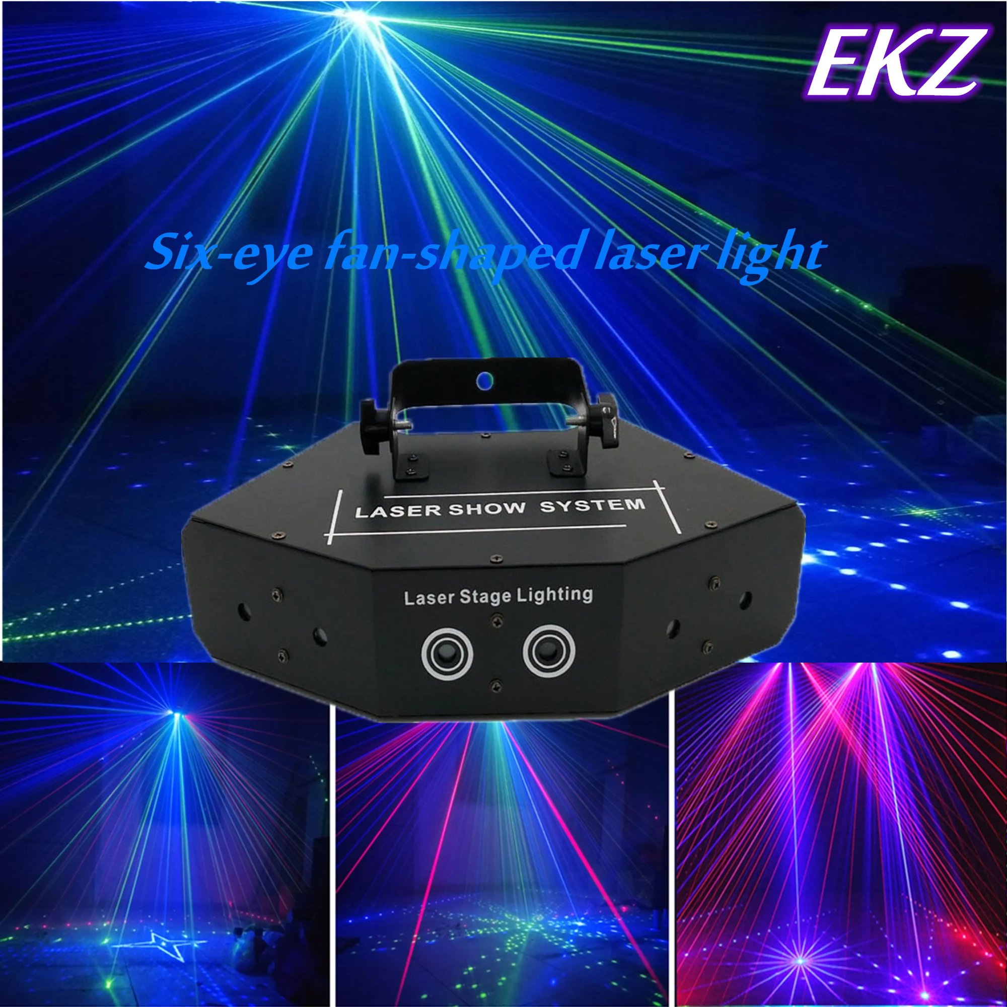 RGB Scan Laser/DMX LED Scanning Stage Lights /DJ Lights Colorful /Laser Projector/Disco light Beam Effect Sector Laser