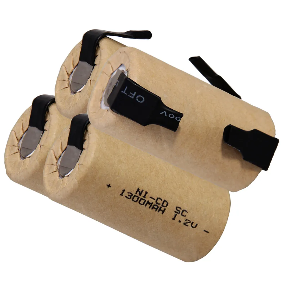 Аккумуляторная батарея SC SUB C никель кадмиевая аккумуляторная 1300 мАч 1 2 в для dewalt