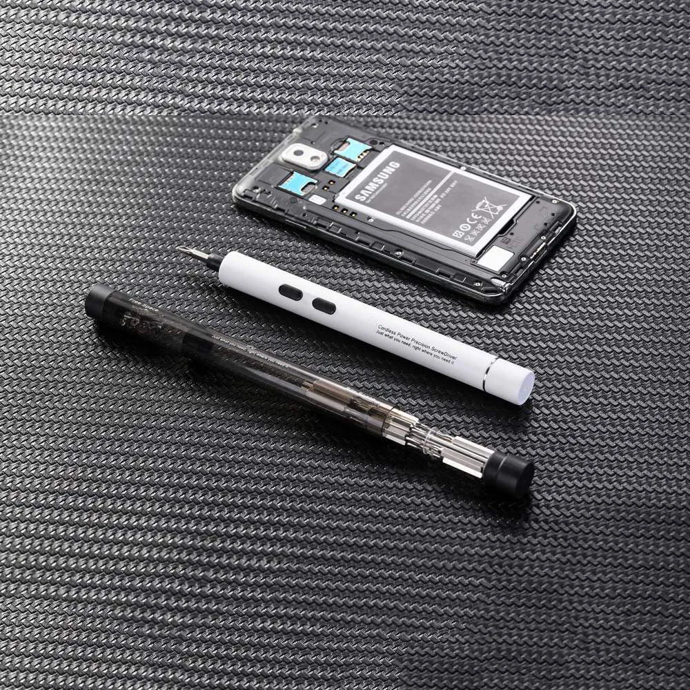 Портативная Беспроводная электрическая отвертка с 18 сверлами для небольших