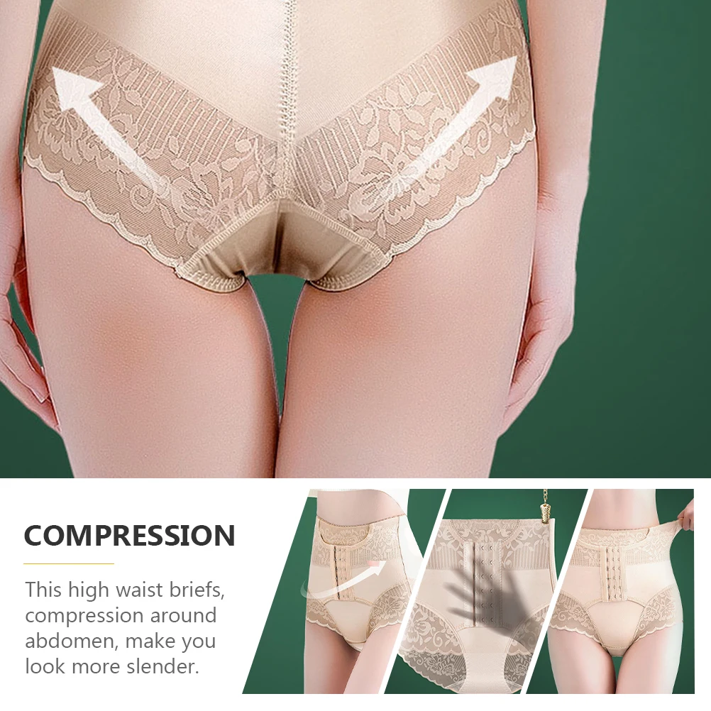 

1pc Woman Briefs Thin Breathable Underwear Postpartum Briefs High Waist Comfortable Woman Briefs Underwear (Size L XL)