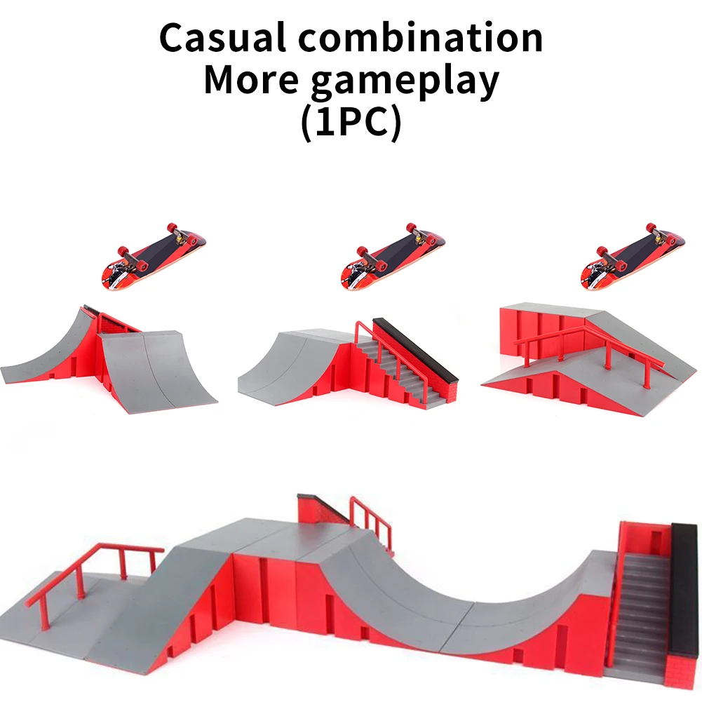 Игра DIY в подарок обучающая игра помещении мини пандус пальцевый скейтборд парк