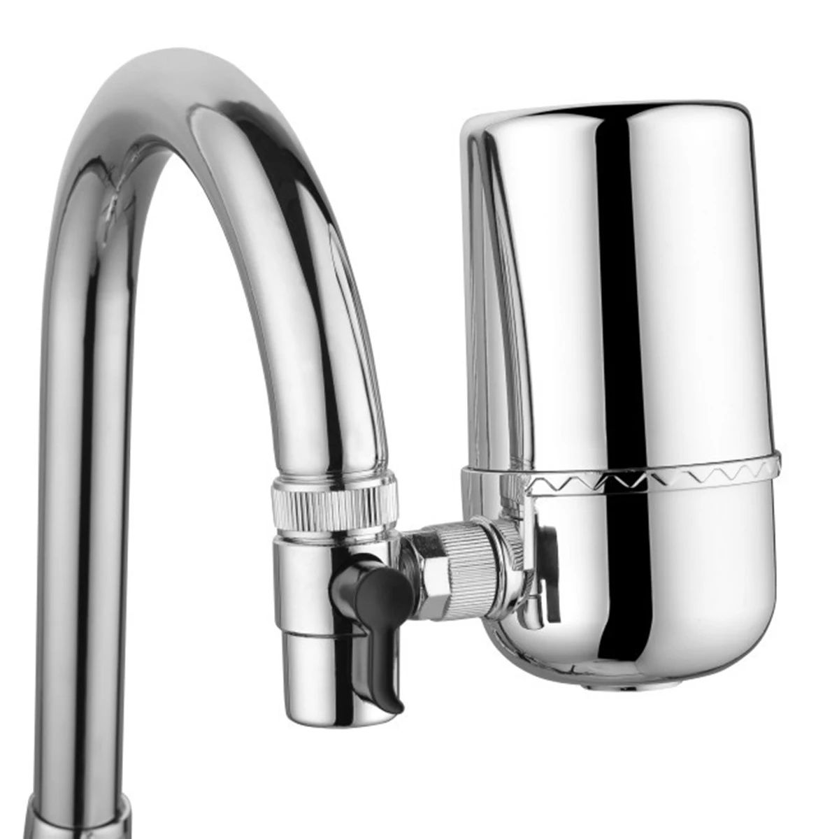 

Faucet Water Purifier Faucet Ceramic Percolator Water Filter For Kitchen Office 360 Degree Rotating Faucet Water Purifier