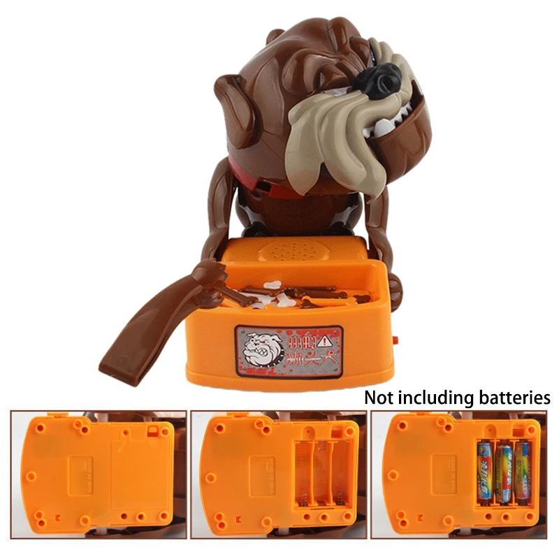 Собака укуса палец игрушка Bad Dog кости действие игра не просыпается собака