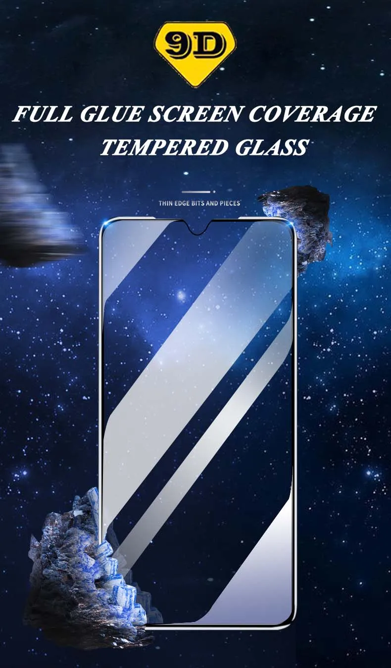 9D закаленное стекло для Xiaomi Redmi Note 8 7 Pro K20 7A 8A GO защитная пленка на весь экран