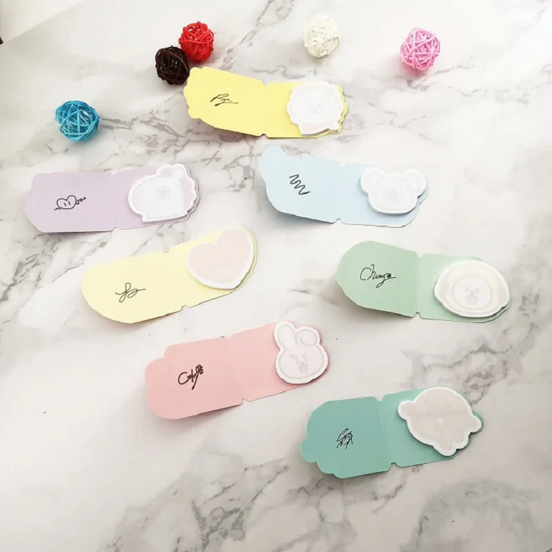

3SBTS Bulletproof Youth Group Post-it creative notepad can tear sticky notepad for students to paste note paper n times