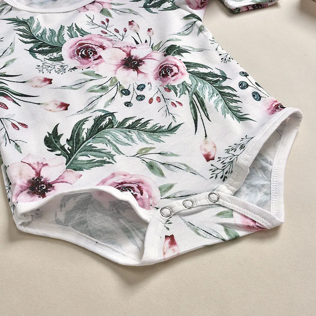 2020 одежда для маленьких девочек Одежда новорожденных с длинными рукавами и