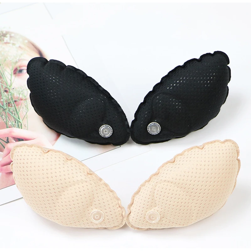 

Sexy Women's Swimsuit Padding Invisible Inserts Breast Pads for Dress Bikini Push Up Bra Insert Breast Enhancer Accessories