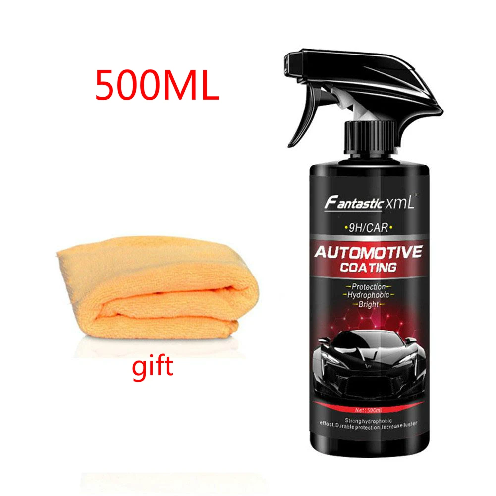 500 мл 9H жидкое распылительное покрытие воск автомобильный Полировочный герметик