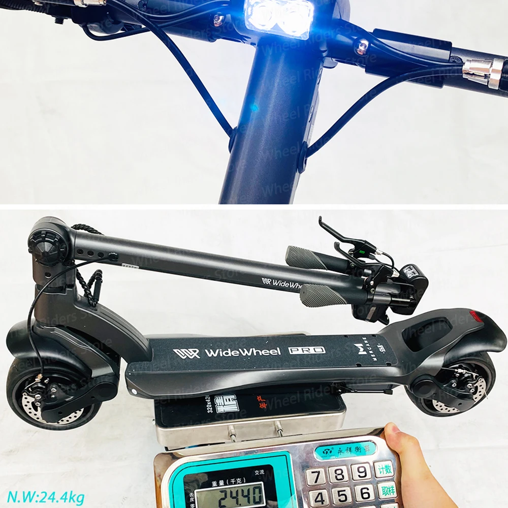 Новинка 2020 электрический скейтборд Mercane WideWheel PRO 1000 Вт двухколесный откидной