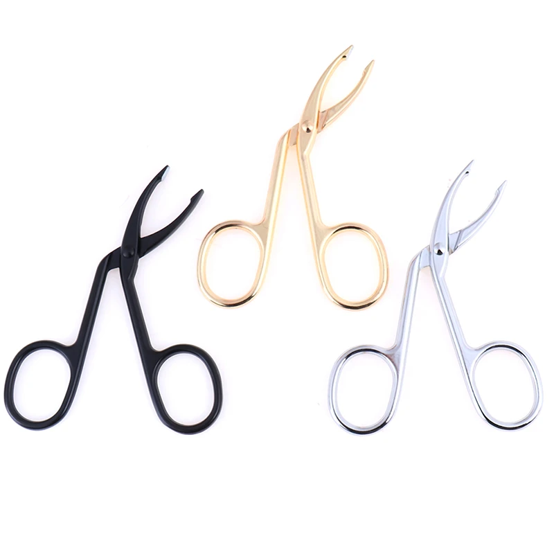1pcs Professional Eyes Cosmetic Tool Eyebrow Tweezer Face Hair Removal Stainless Steel Tweezers For Hair Removal Face