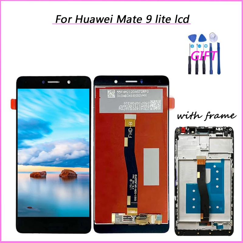 5 ''новых для Huawei Mate 9 Lite ЖК дисплей BLL L23 сенсорного экрана честь 6X дигитайзер