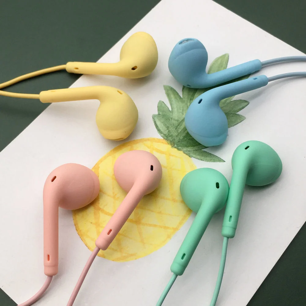 

Portable Sport Earphone Wired Super Bass with Built-in Microphone 3.5mm In-Ear Wired Earphone Hands Free for Smartphones Xiaomi