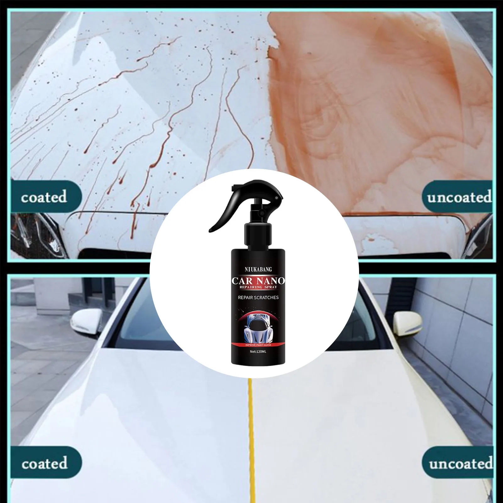 

Car Nano Ceramic Coating Polishing Spraying Wax Waterproof Nano Coating Sealer Nano Hydrophobic Coating Ceramic Auto Wax Hot