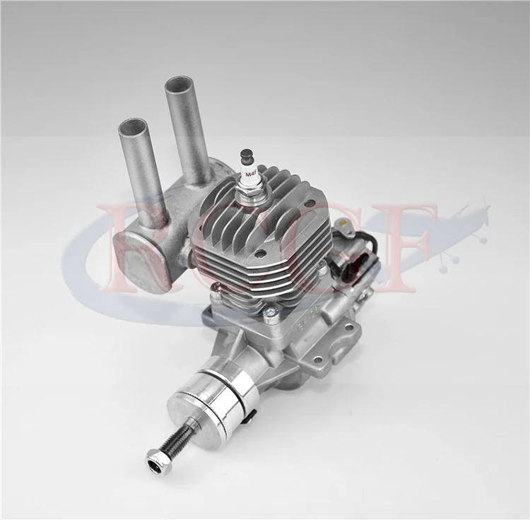 RCGF 26cc бензиновый/бензиновый двигатель 26ccBM для радиоуправляемой модели самолета для радиоуправляемого самолета два штриха одноцилиндровый боковой выхлоп натуральный