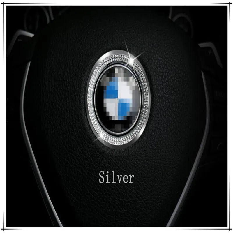 

Car Styling Steering-Wheel Decorative Sticker For BMW F52 E82 F46 F45 F23 F22 F34 F30 F31 E92 E93 F33 F10 E63 F01h Accessories