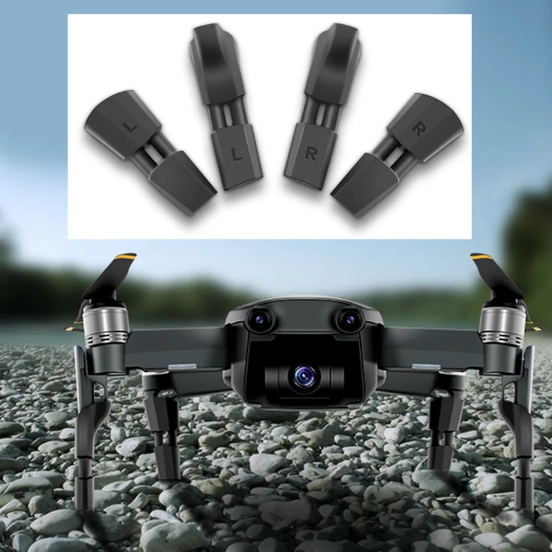 4 шт. комплекты для DJI Mavic Air Drone быстросъемные ножки повышенные амортизирующие