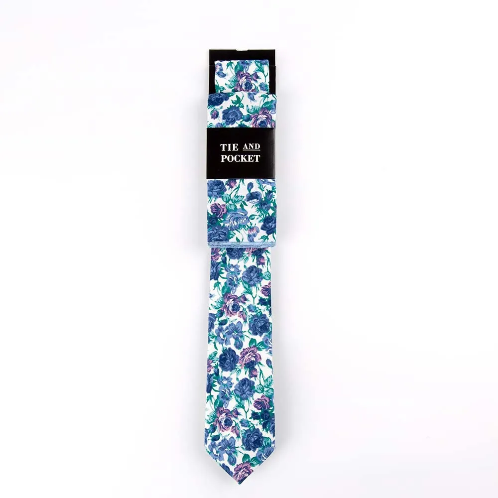 

2020 6.5cm Cotton Necktie Handkerchief Ties Set For Men Women Casual Dress Handmade Wedding Tuxedo Tie Custom LOGO