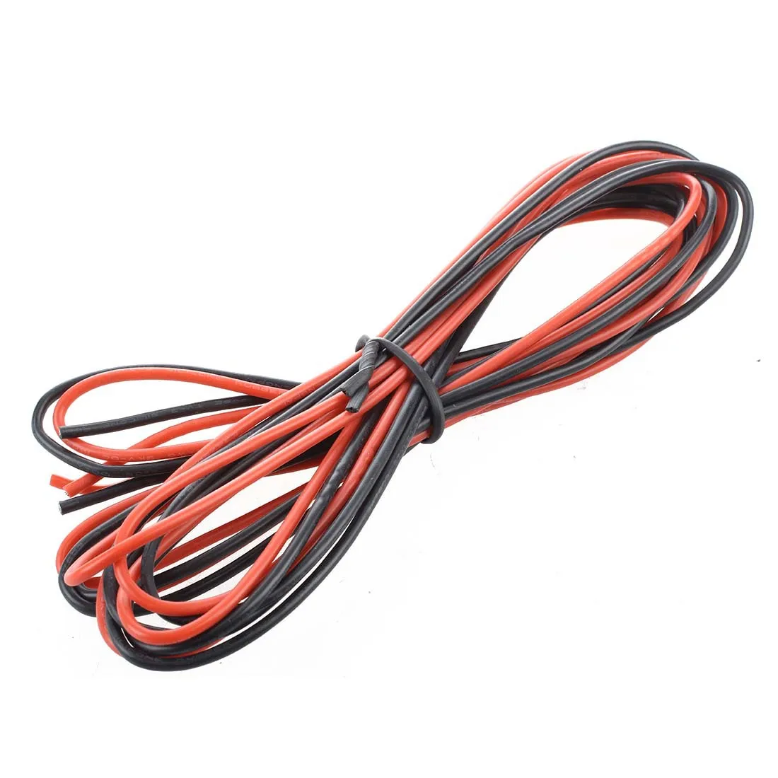 2 м, два провода, 12/16/18/20/26/28/30AWG, силиконовый провод, SR провод, гибкие многожильные медные электрические кабели, 1 м, черный + 1 м, красный для RC