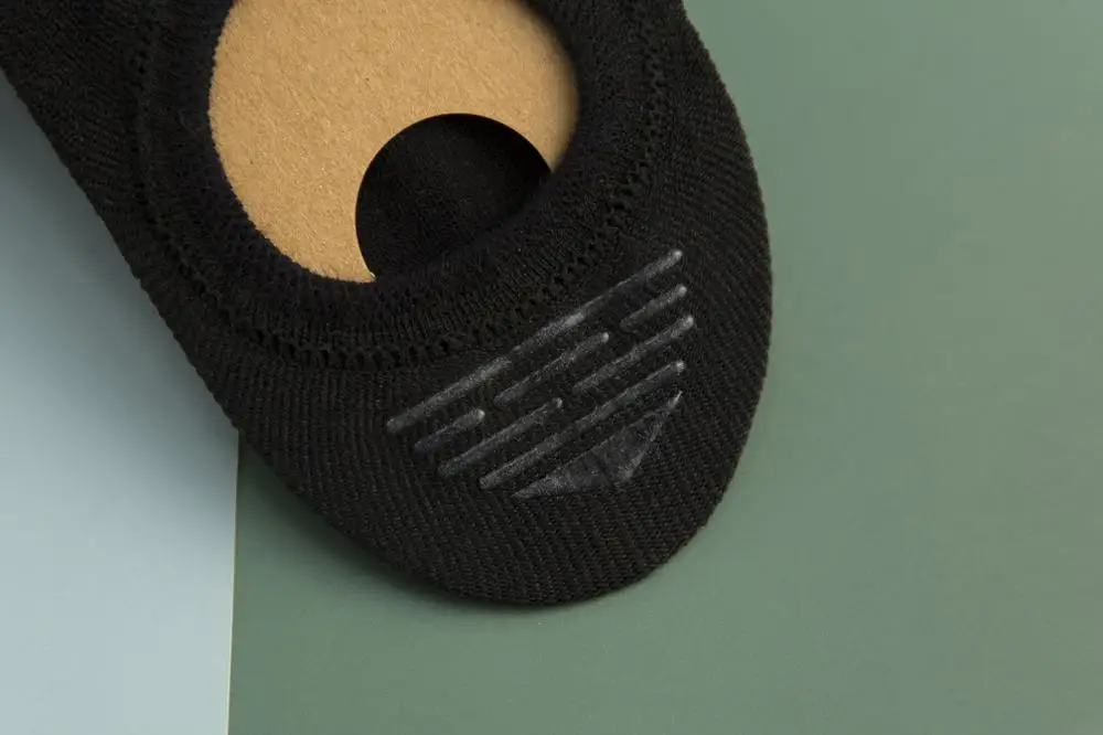 Носки-невидимки женские модные Универсальные однотонные 10 шт. = 5 пар весна-лето |