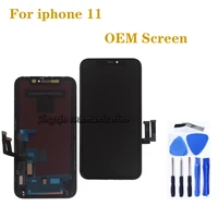 aaa new display for iphone 11 lcd display touch screen digitizer assembly component for iphone 11 oem lcd repair parts