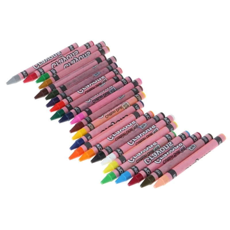 

WSND 1 Set Wax Crayon Stick Kid Painting Drawing Sketching Art Tool 8/12/24 Colors