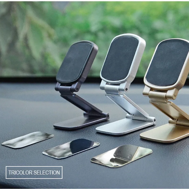 Магнитный автомобильный держатель для телефона настенный металлический