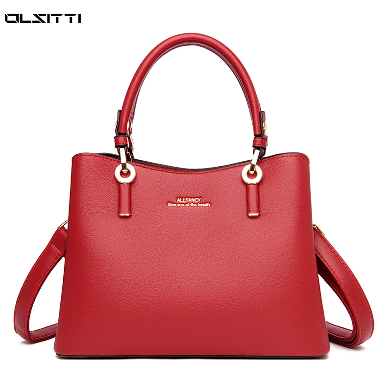 

Large Capacity SHoulder Bags for Women 2021 New Luxury Brand Designer Women's Handbags Famous Leather Crossbody Bag Sac à Main