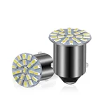 100 шт., светодиодные лампы 24 в 1156 BA15S 1156 P21W 3014 22 SMD