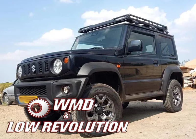 Jimny JB64/74 внедорожный автомобильный Стайлинг багажник на крышу