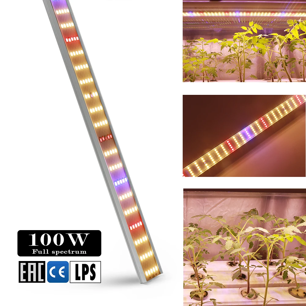Светодиодный полноспектральный светильник для выращивания растений