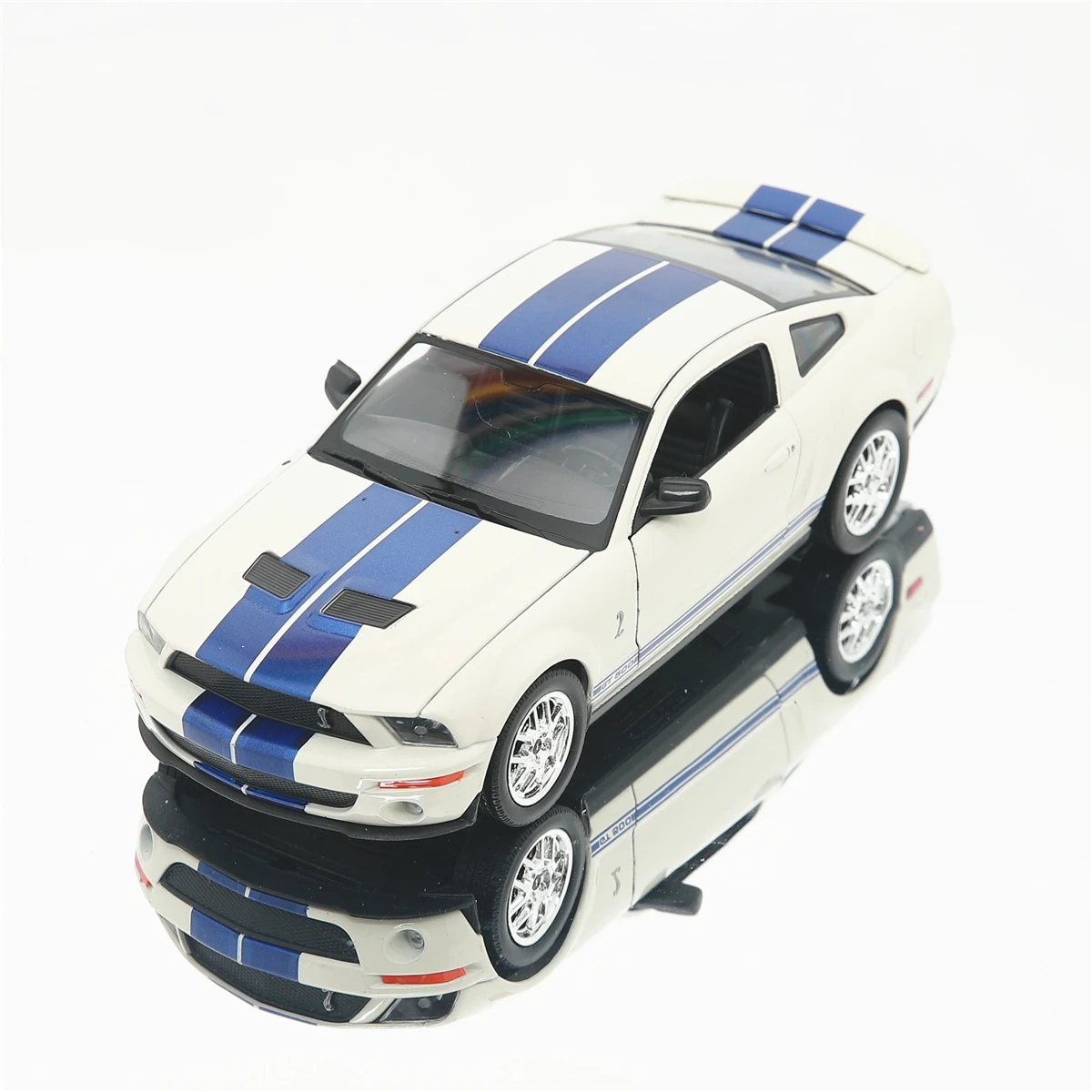 WELLY 1:24 2007 Шелби Кобра GT500 метала роскошный элегантный стиль Diecast Отступить