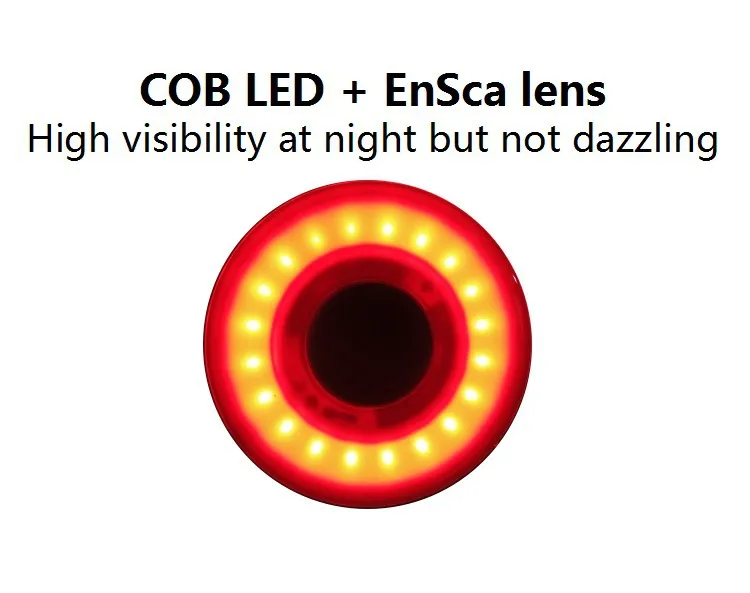 XLITE100 Cycling Bike Rear Light LED Tail Flashlight for Bicycle Accessories USB Rechargeable COB Smart Brake Lamp Night Safety | Спорт и