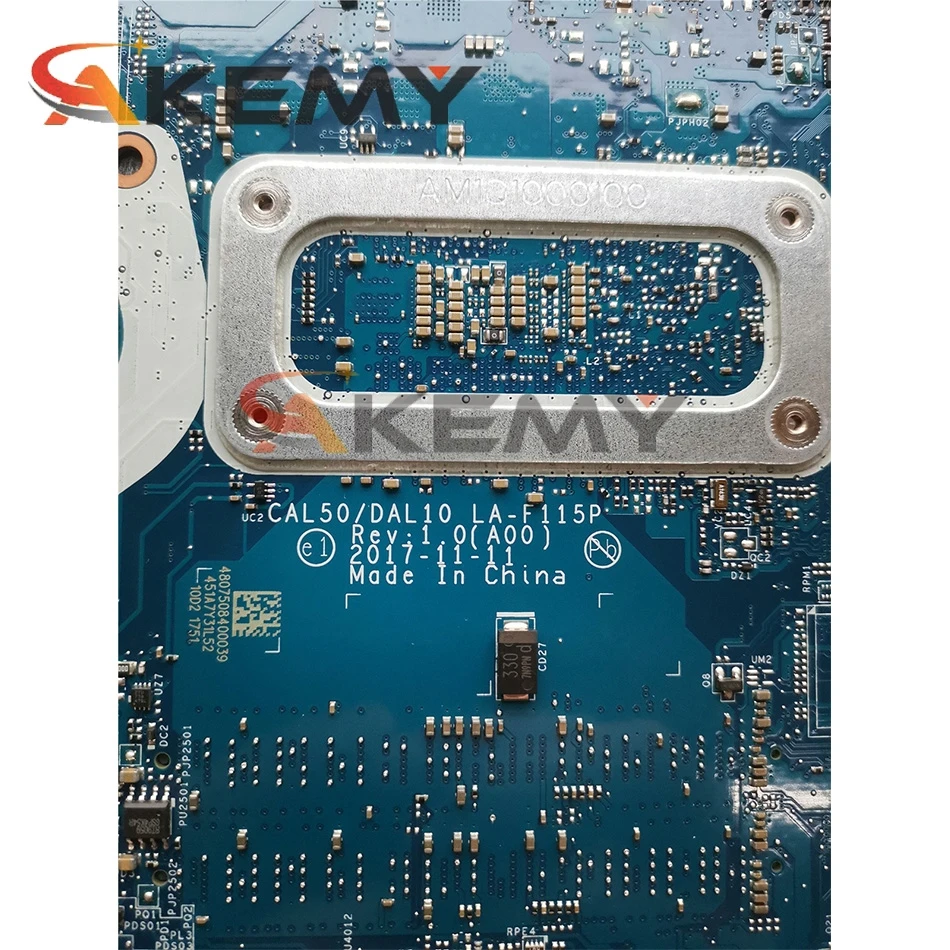 100% новый для Dell 5570 5770 3490 3590 материнская плата с SR3L9 i5-8350U 0NCGFJ CN-0NCGFJ DAL10 LA-F115P работает