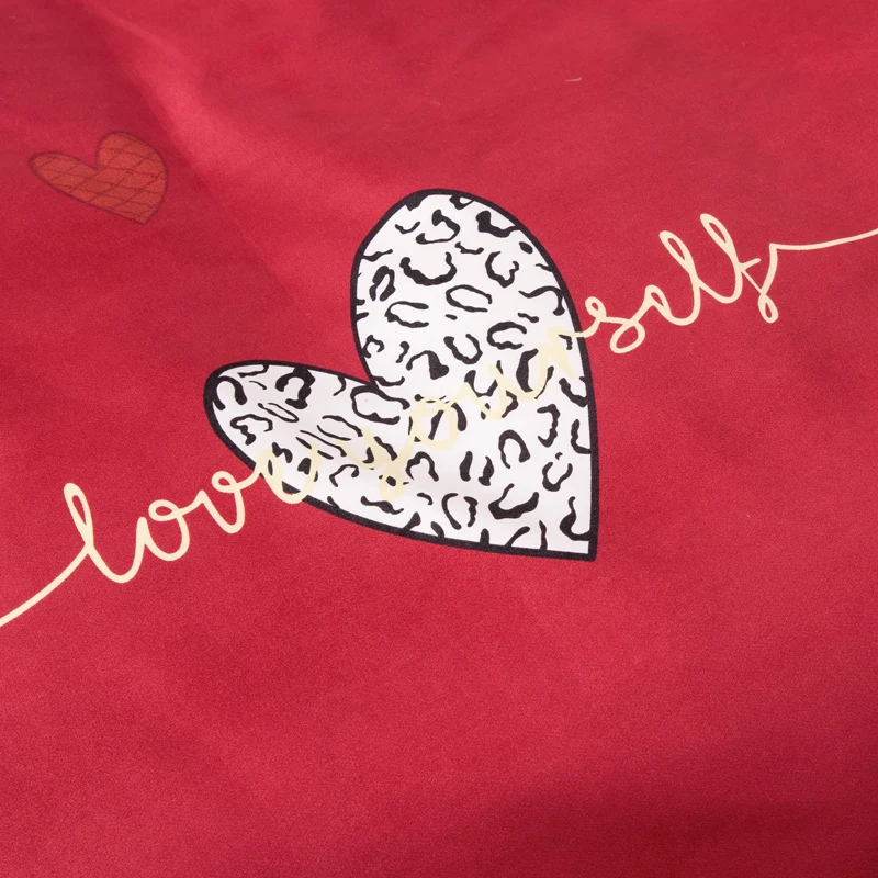 

Red Duvet Cover 220x240 Pillowcase 3PcsEU Size Quilt Cover 210x210 Bed CoverBlanket Cover,175x220 Queen King Size Bedding Set