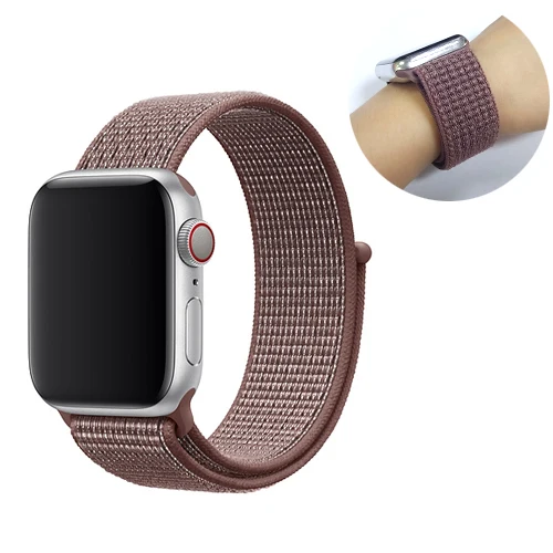 20 Ремешок для спортивных часов для apple watch, ремешок 42 мм, 38 мм, версия apple watch 5/4/3/2/1 наручных часов iwatch, ремешок 44 мм 40 мм двухслойный нейлоновый переплет ремешок для часов - Цвет ремешка: 20