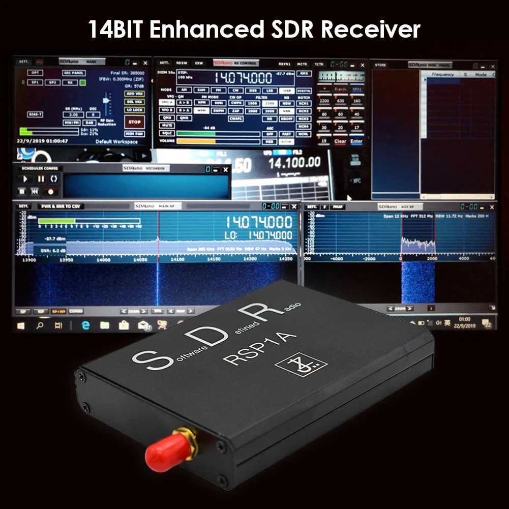 SDR приемник Sdrplay Rsp1A широкополосный 1 кГц ~ 2 ГГц 14Bit AM FM HF в режиме SSB CW полный