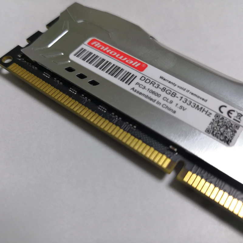 ANKOWALL DDR3 4 ГБ 8 ГБ 1333 1600 МГц ram Memoria DDR 3 настольная память PC3-10600 12800 DIMM с радиатором на все материнские платы