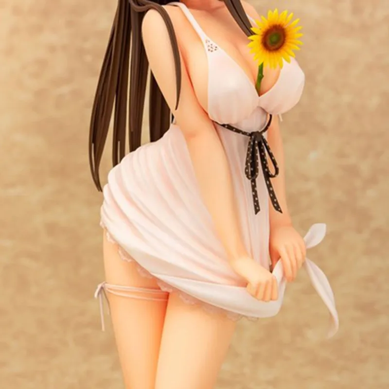 Japan Anime Figure Sexy Cover Girl Hard Chest Pajama Ver. PVC 1/6 Decor Action Collectible Model Christmas Toy BOX D537 | Игрушки и