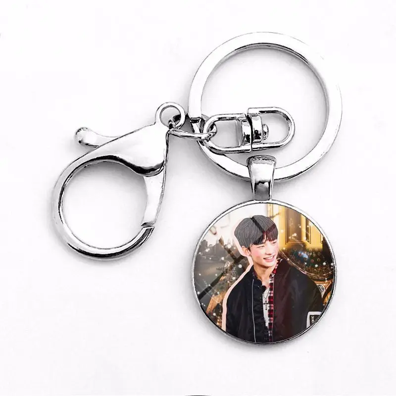 Модные KPOP, Детские брелки для ключей, одиночное фото подвеска брелок для фанов, подарок, детский набор канцелярских принадлежностей kpop, новое поступление - Цвет: 05