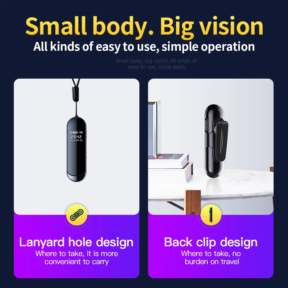 V8 диктофон аудио и видео синхронизация камера Pen Ai Smart высокое разрешение