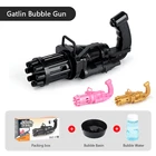 Электрическая пузырчатая машина, черный, золотой, золотой пузырчатый пистолет, детский автоматический пистолет для выдувания пузырей, игрушка для свадьбы, вечеринки, атмосфера