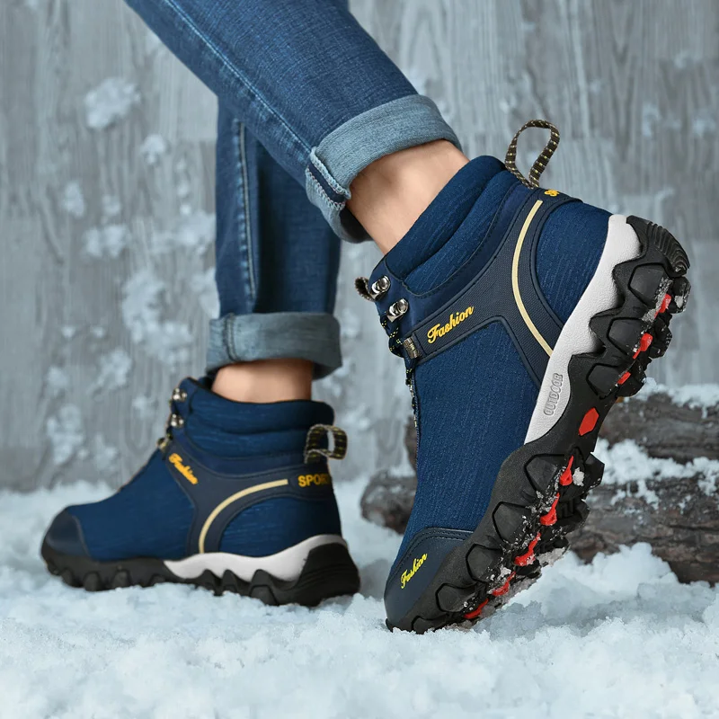 CAMEL JINGE High Quality Men Hiking Shoes Brand Outdoor Mens Sport Climbing Athletic Shoes Waterproof Trekking Mountain Boots