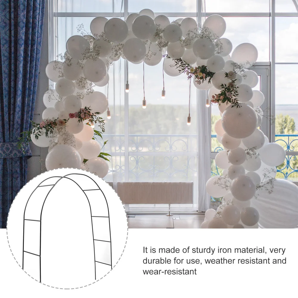 

1 Set Metal Pergola Arbor Wedding Arch Garden Outdoor Indoor Assemble Freely