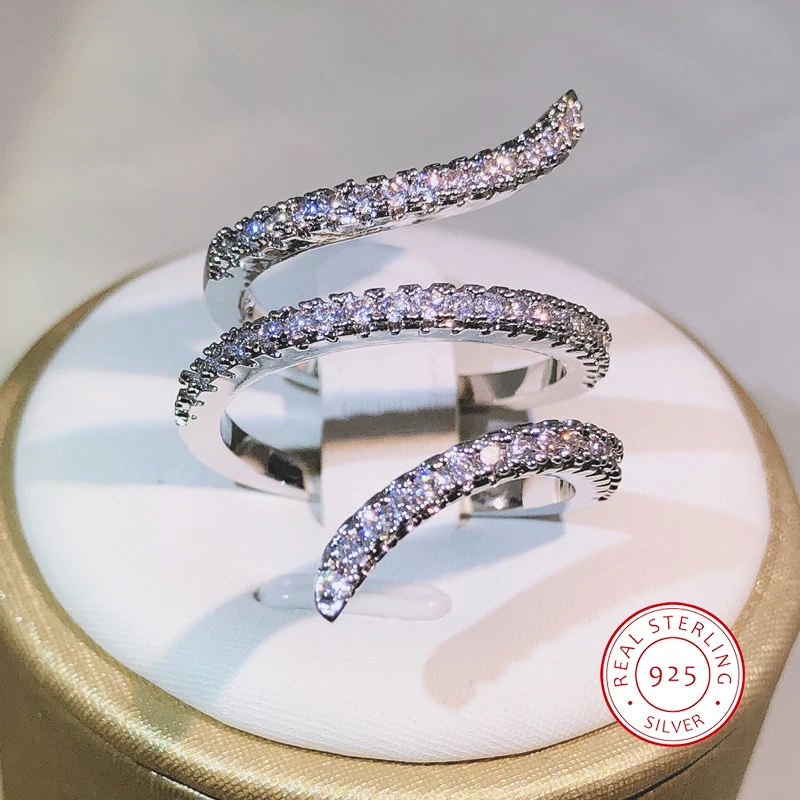 Кольца много отделений для женщин ювелирные изделия кольцо на палец женские