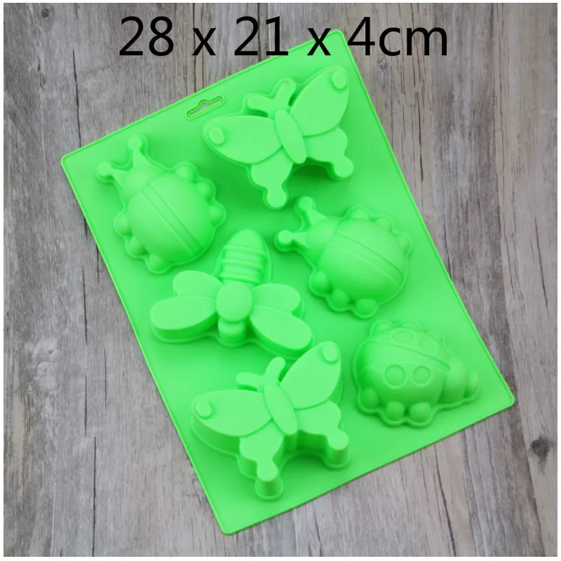 DIY Единорог Пони пресс форма для торта ручной работы Шоколад силиконовая выпечки