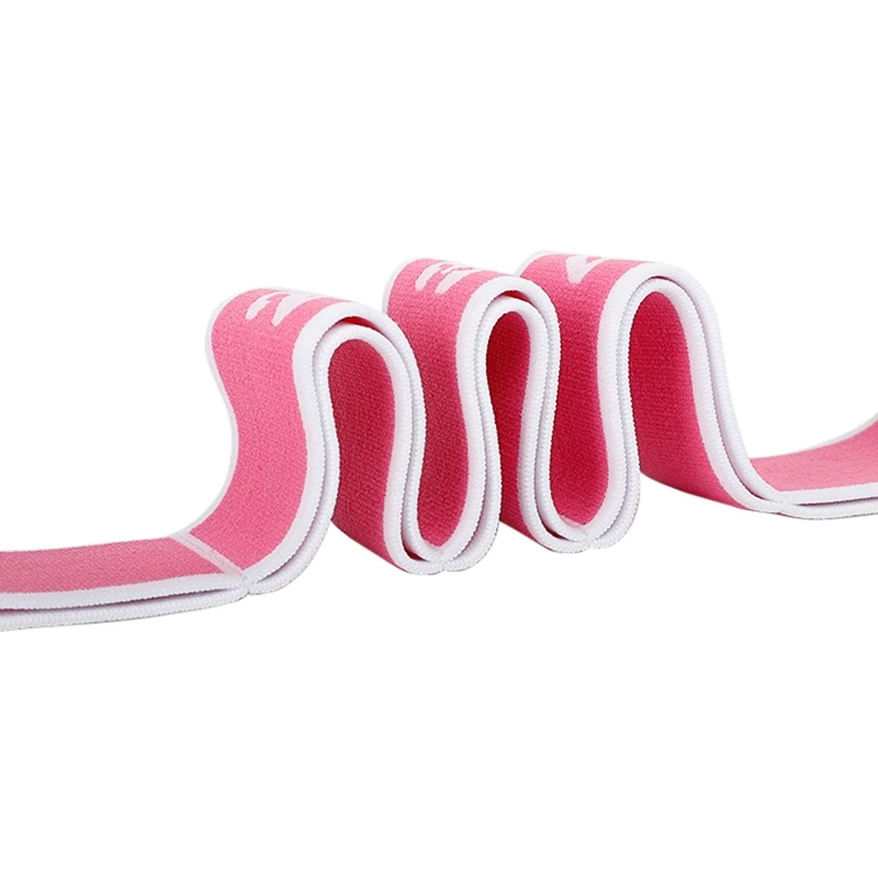 Новый эластичный нейлоновый растягивающийся ремешок для йоги с 8 петлями